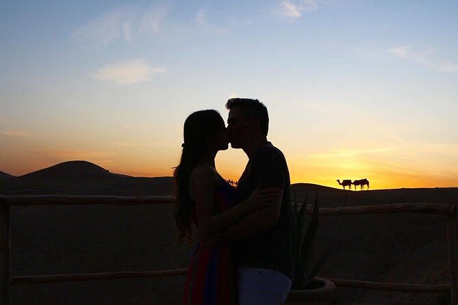 From Marrakesh: Agafay Desert Sunset, Camel Ride, and Dinner - Tea and argan oil at a local cooperative