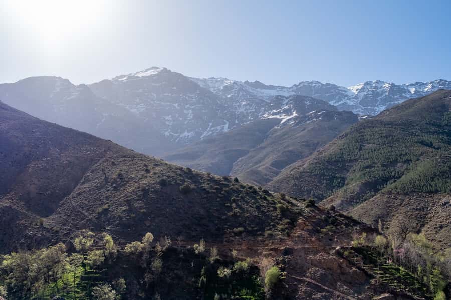 From Marrakesh: Atlas Mountains Talamrout Summit Day Hike - The 64-kilometer ride from Marrakesh to Imlil