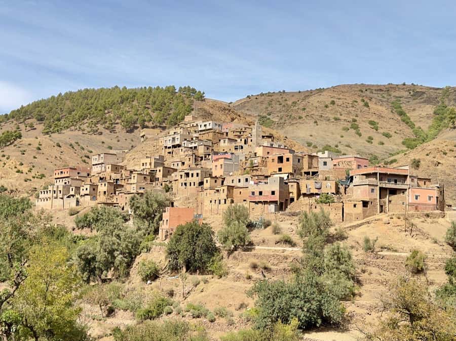 From Marrakesh: Private Atlas Mountains Day Trip {5-Valleys} - Leaving Marrakech for the Atlas Mountains