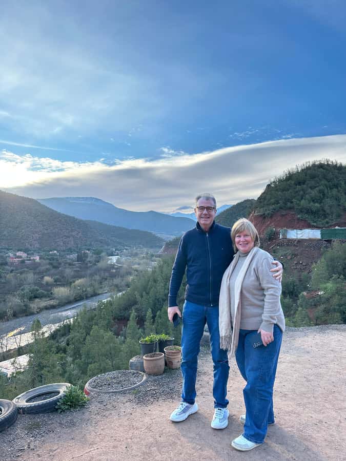 From Marrakesh: Private Atlas Mountains Day Trip {5-Valleys} - Sidi Fares and lunch inside a Berber home