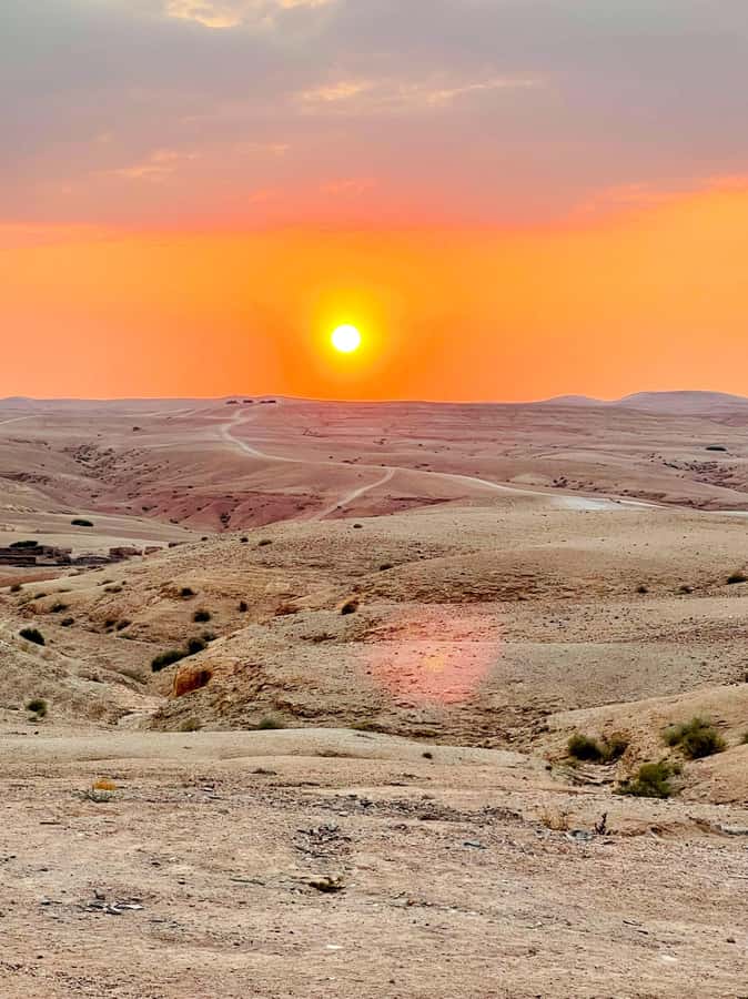 From Marrakesh: Sunset Dinner in Agafay at Berber Camp - Weather, clothing, and comfort