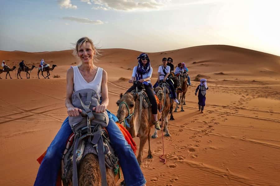 From Merzouga: Overnight Camel Trek over Erg Chebbi Dunes - What the $70 price really gives you