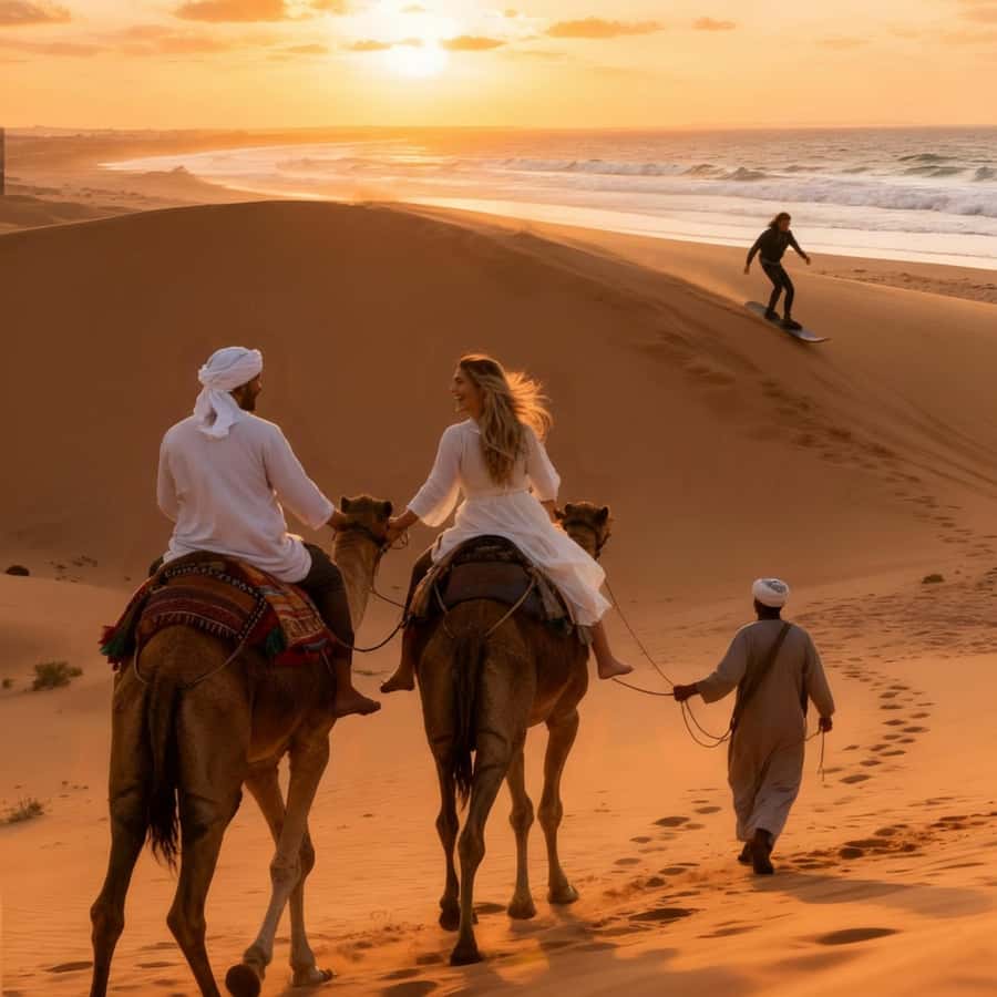 From Taghazout : Quad Bike On The Beach & Mountains - From Hotel Pickup to the Quad Base