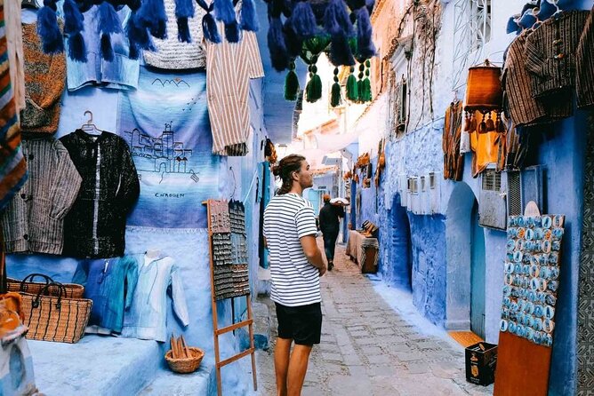 From Tangier: Day Trip to Chefchaouen and Akchour Waterfalls - Souks, jewelry, and the quieter Jewish quarter