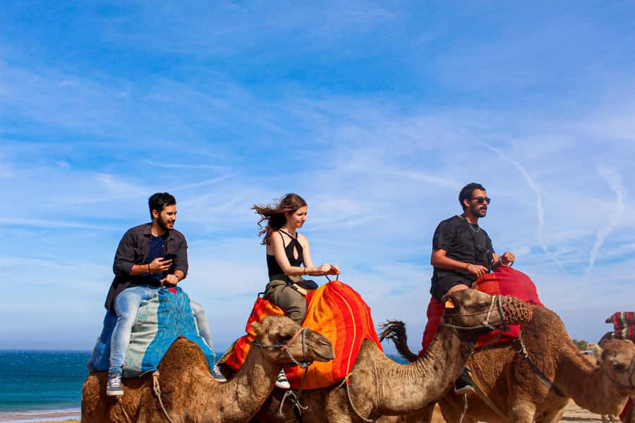 From Tangier: Full-Day Tangier, Asilah, & Cape Spartel Tour - Hercules Caves, mythology, and a practical cash warning
