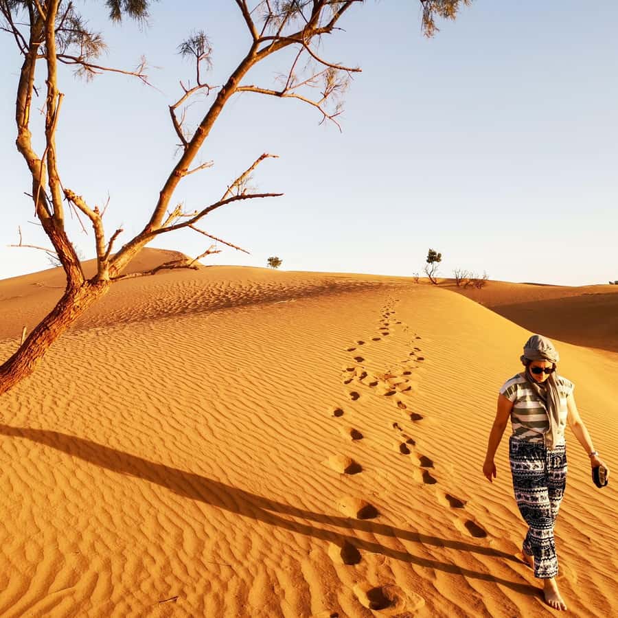 From Zagora: Overnight Desert Tour to Erg Chigaga Camel ride - The off-road run begins after M’Hamid