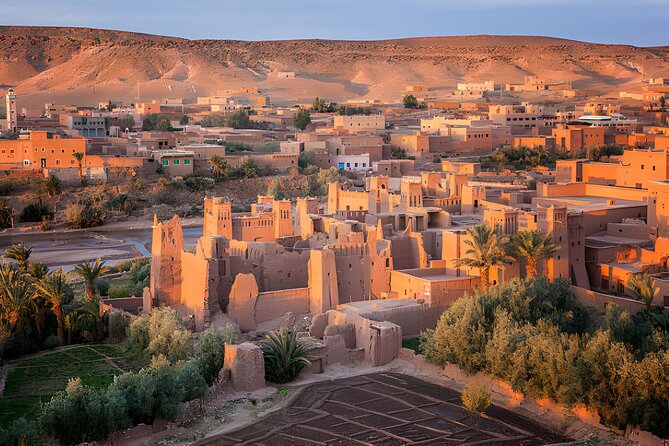 Full Day Trip to Ouarzazate and Ait Benhaddou from Marrakech - Entering Ait Benhaddou through the dry riverbed