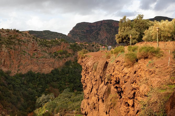 Full Day Trip To Ouzoud Waterfalls From Marrakech & Boat Tour - Arriving at the 110-meter Cascades d’Ouzoud