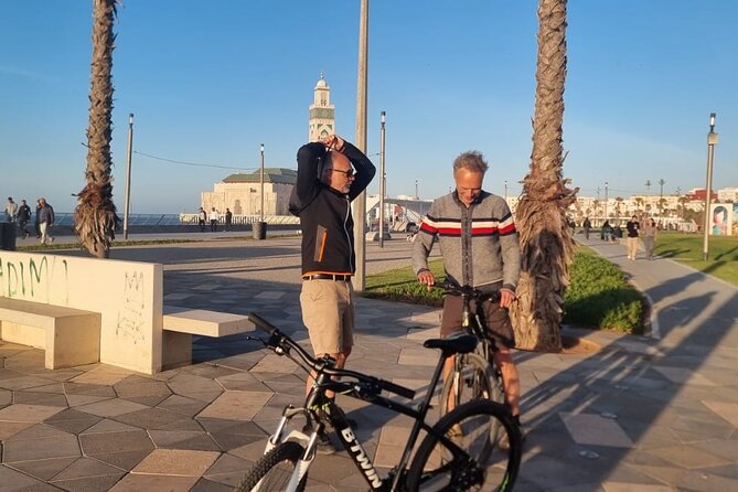 Guided Cycling Adventure in Casablanca with Licensed Tour Guide - Mohammed V Square and the city center