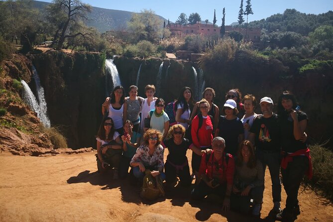 Guided Day tour of Ouzoud waterfalls from Marrakech - The river, swim, boat ride, and monkeys