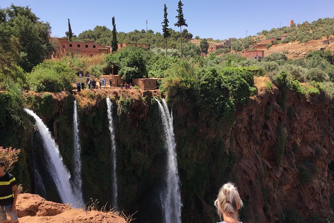 Guided Day tour of Ouzoud waterfalls from Marrakech - The walk through Berber olive groves