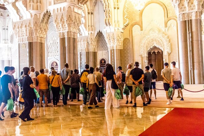 Guided tour of casablanca and rabat, full day. - Mohammed V Square and the Habous quarter