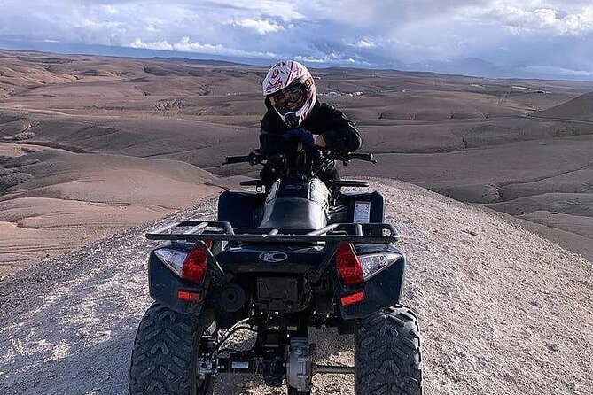 Half-day Agafay Quad Biking - From Marrakech pickup to the safety briefing