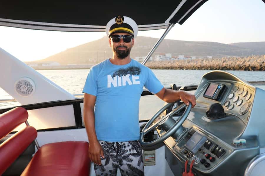 Half-Day Boat Trip in Agadir: Fishing, Fish BBQ & Swimming - Fishing off Agadir with simple gear