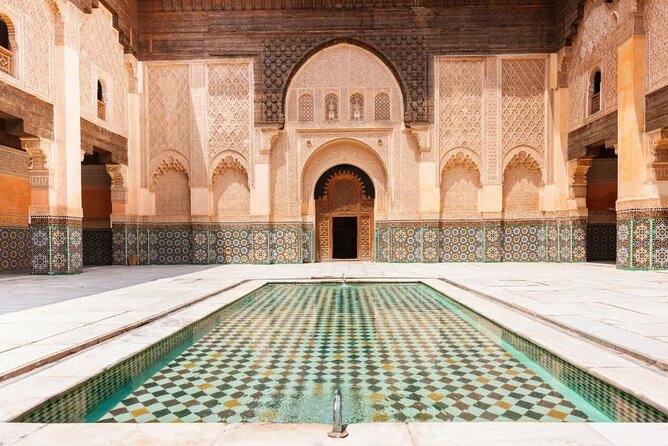 Half-Day Guided City Tour in Marrakech Hidden Medina - Ben Youssef Medersa and the art of Moroccan detail