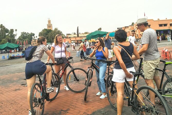 Half-Day Highlights of Marrakesh Bike Tour - Menara Gardens and the classic Atlas Mountains view