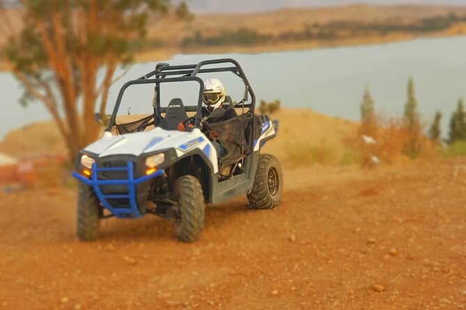 Half day in Buggy Lake Takerkoust and Desert Agafay - Sharing a buggy as a couple