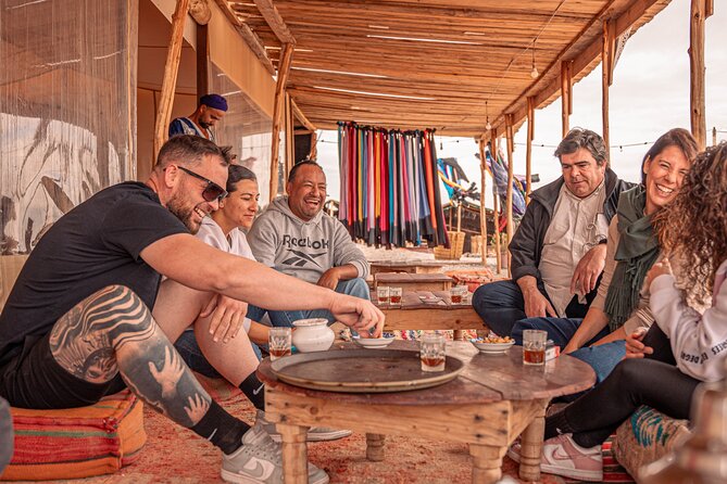 Half day in Buggy Lake Takerkoust and Desert Agafay - Mint tea in a Berber tent