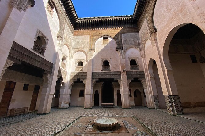 Half-Day Private Guided Walking Tour of the Old Medina of Fez - Al-Attarine Madrasa’s detailed tilework