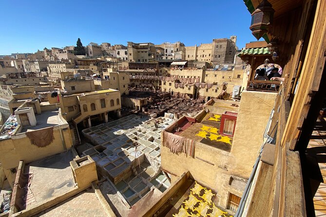 Half-Day Private Guided Walking Tour of the Old Medina of Fez - Chouara Tannery from the viewing terrace