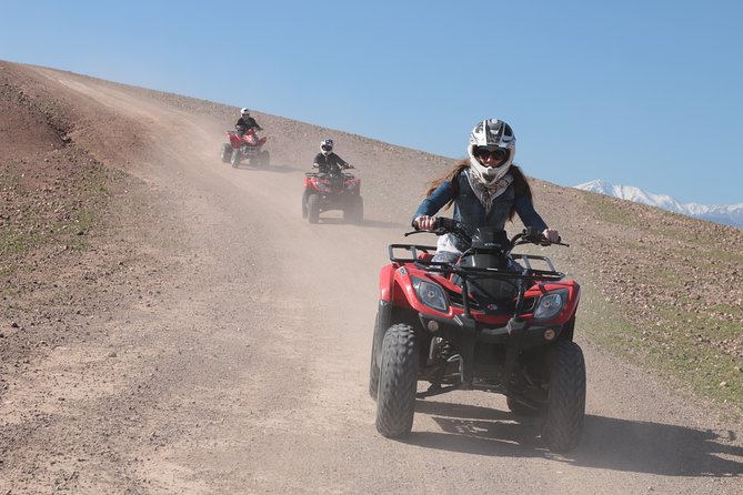 Half-day quad bike in the palmgrove & rock desert - Who will enjoy this outing most