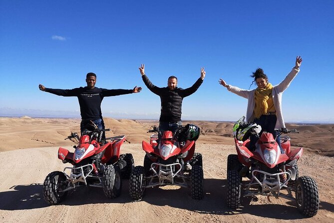 Half-Day Quad Biking tour in Agafay Desert - Across the rocky dunes and canyon routes