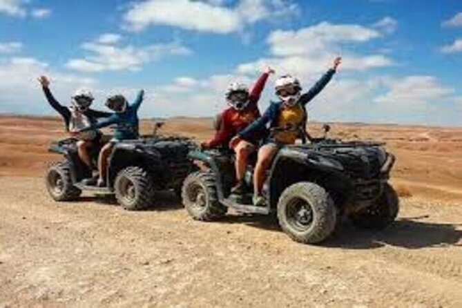 Half-Day Quad Biking tour in Agafay Desert - What to bring for a dusty desert ride