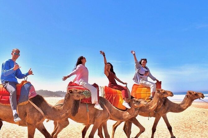 Half-Day Tangier Private Tour & Camel Ride & Colorful Markets - A short camel ride at Achakkar Beach