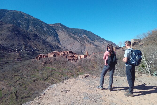 Hiking and summiting the Atlas Mountains day trip from Marrakech - A Saturday stop at Asni market