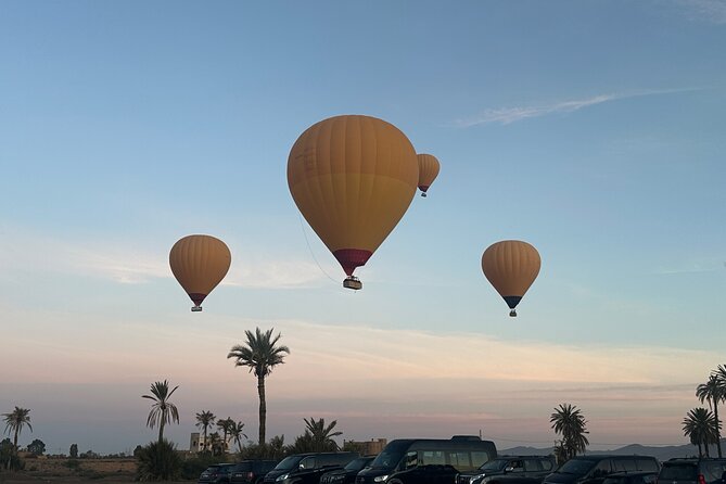 Hot Air Balloon Adventure in Marrakech with Transfer - Pre-flight refreshments set the tone
