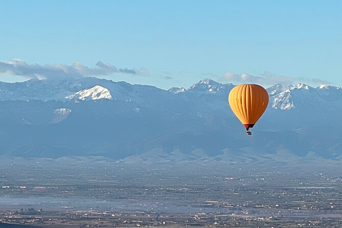 Hot Air Balloon Adventure in Marrakech with Transfer - The balloon gives you a quiet view of Marrakech
