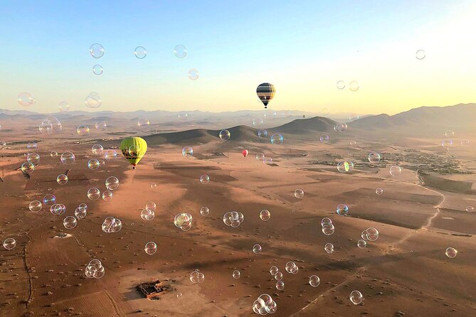 Hot air balloon flight at sunrise in Marrakech & breakfast - Why sunrise is the right time for a Marrakech balloon flight