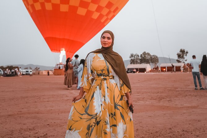Hot Air Balloon Marrakech Experience - Tea, Coffee, and a Fire Before Takeoff