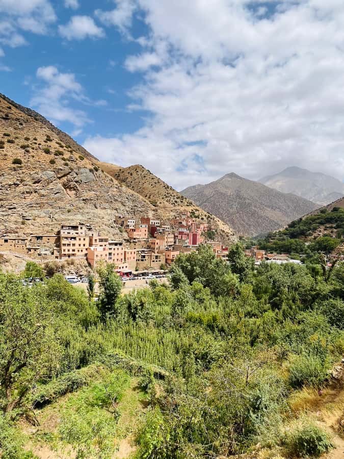 imlil valley atlas mountains guided walk & lunch with locals - The drive south through Tahnaout and the Atlas foothills