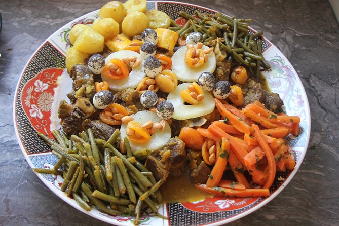 Join Best Moroccan Cooking Class with Chef Khadija ( Over 35 years Experience ) - Sitting down to the meal