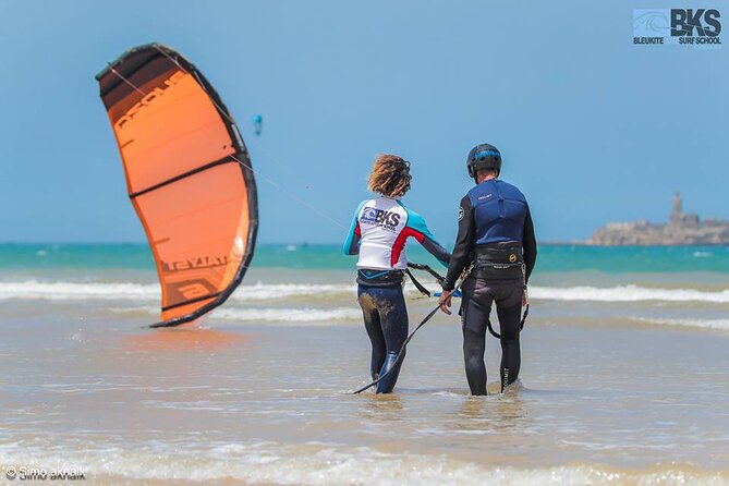 KiteSurfing or Surfing Experience in Essaouira - Getting fitted with the wetsuit and equipment