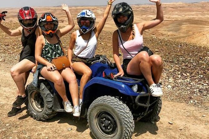 Luxury Agafay Desert : Quad Bike, Camel Ride, Pool & Dinner Show - Pool time before the evening begins