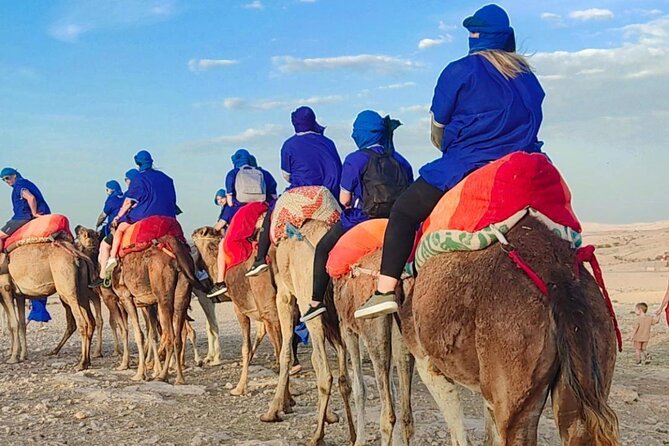 Luxury Agafay Desert : Quad Bike, Camel Ride, Pool & Dinner Show - Gnawa music, folk dance, and fire performers
