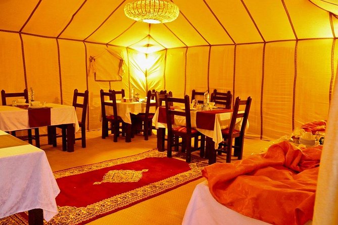 Luxury Camp in Merzouga Desert with Camel ride, Car 4WD - How authentic is this desert night?