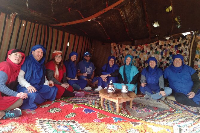 Luxury day trip: Three valleys & camel ride Agafay Desert - Lunch at a Berber family home