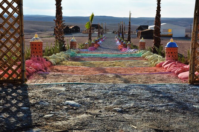 Magical Dinner Experience & Sunset Camel Ride in Marrakech Desert - Leaving Marrakech for the Agafay Desert