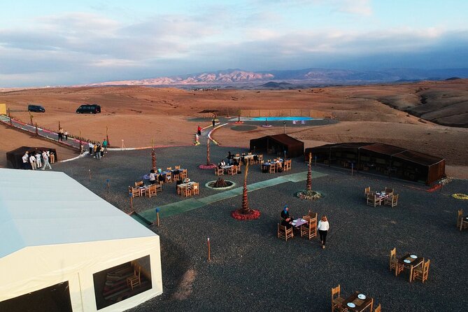 Magical Dinner Experience & Sunset Camel Ride in Marrakech Desert - The sunset camel ride