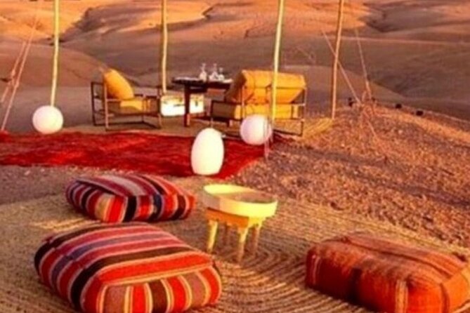 Magical Dinner show and Quad bike In Agafay Desert Marrakech - Dinner under the stars at the camp