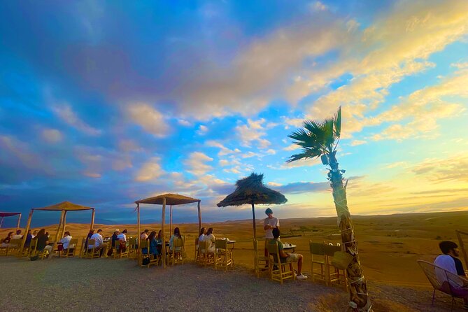 Magical Dinner show and Quad bike In Agafay Desert Marrakech - Berber music, clapping, and the campfire