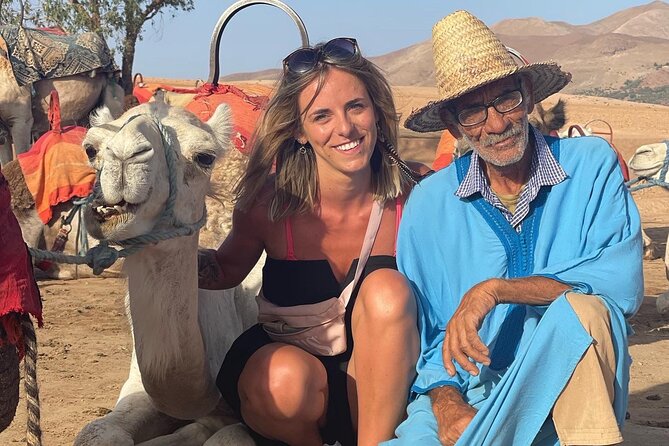 Magical Evening in the Agafay Desert: Dinner, Shows & Adventures - A 20-minute camel ride made for photos