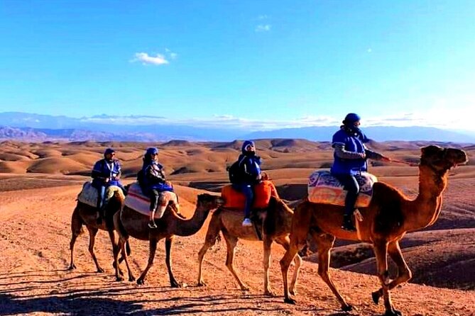 Marical dinner and camel ride at sunset in Desert of Marrakech - What the $25.59 price really buys