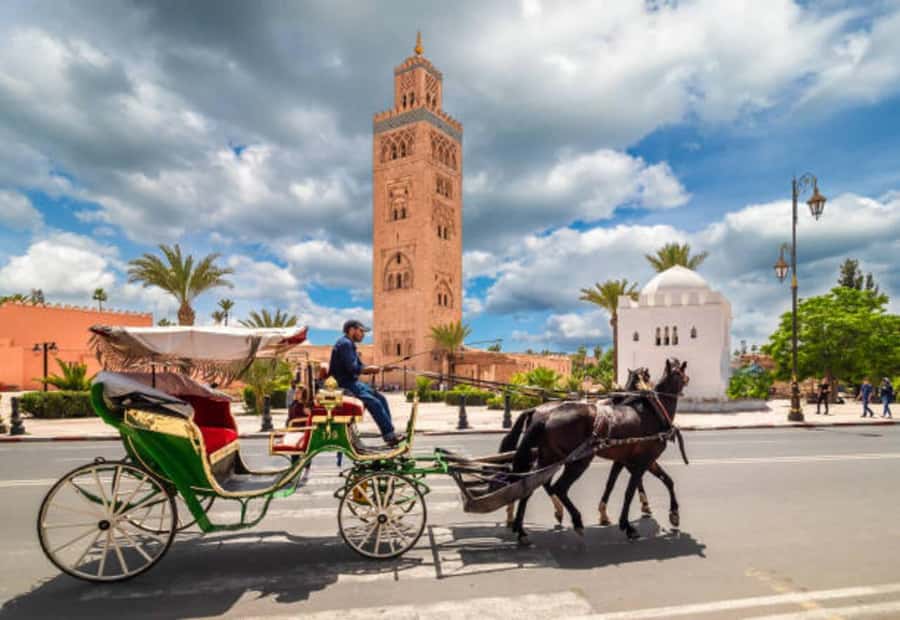 Marrakech: 1-Hour Traditional Horse-Drawn Carriage Tour - Passing Jemaa el-Fnaa and Koutoubia Mosque