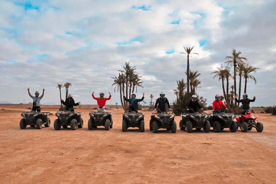 Marrakech: 2-Hour Quad Bike & Camel Ride in Palmeraie - Camel riding through the Palmeraie