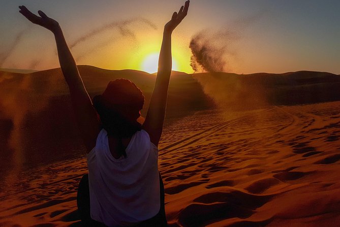 Marrakech 3-Day Shared Tour to the Merzouga Desert - A private tent, dinner, and Berber music at Erg Chebbi