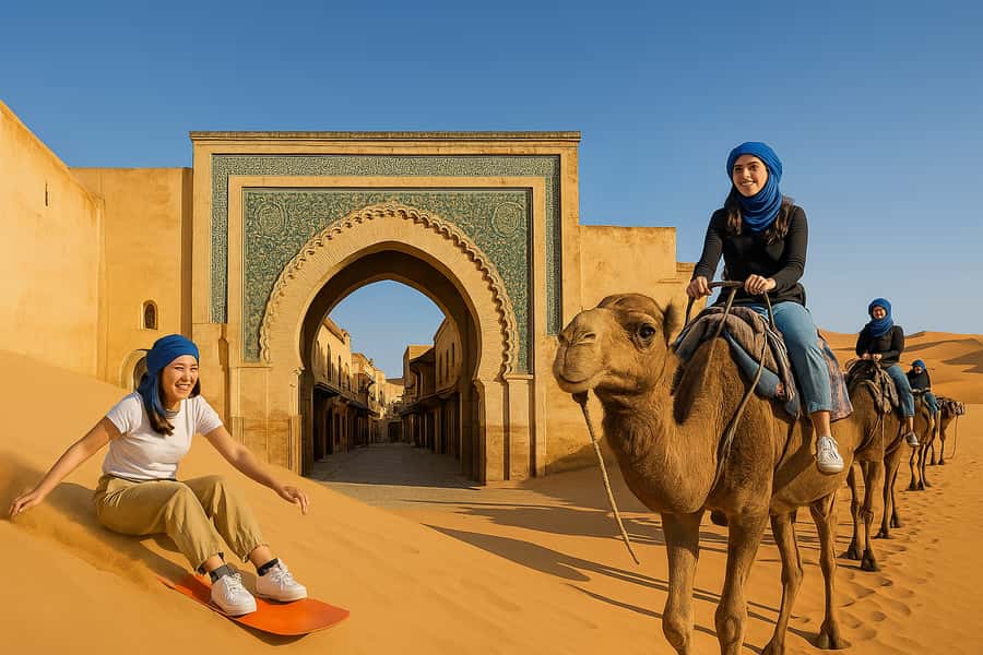 Marrakech: 3-Day Trip to Fez with Sandboarding & Camel Ride - Why the Marrakech to Fez route works